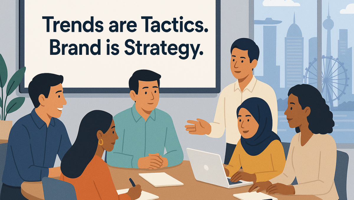 Trends are Tactics. Brand is Strategy